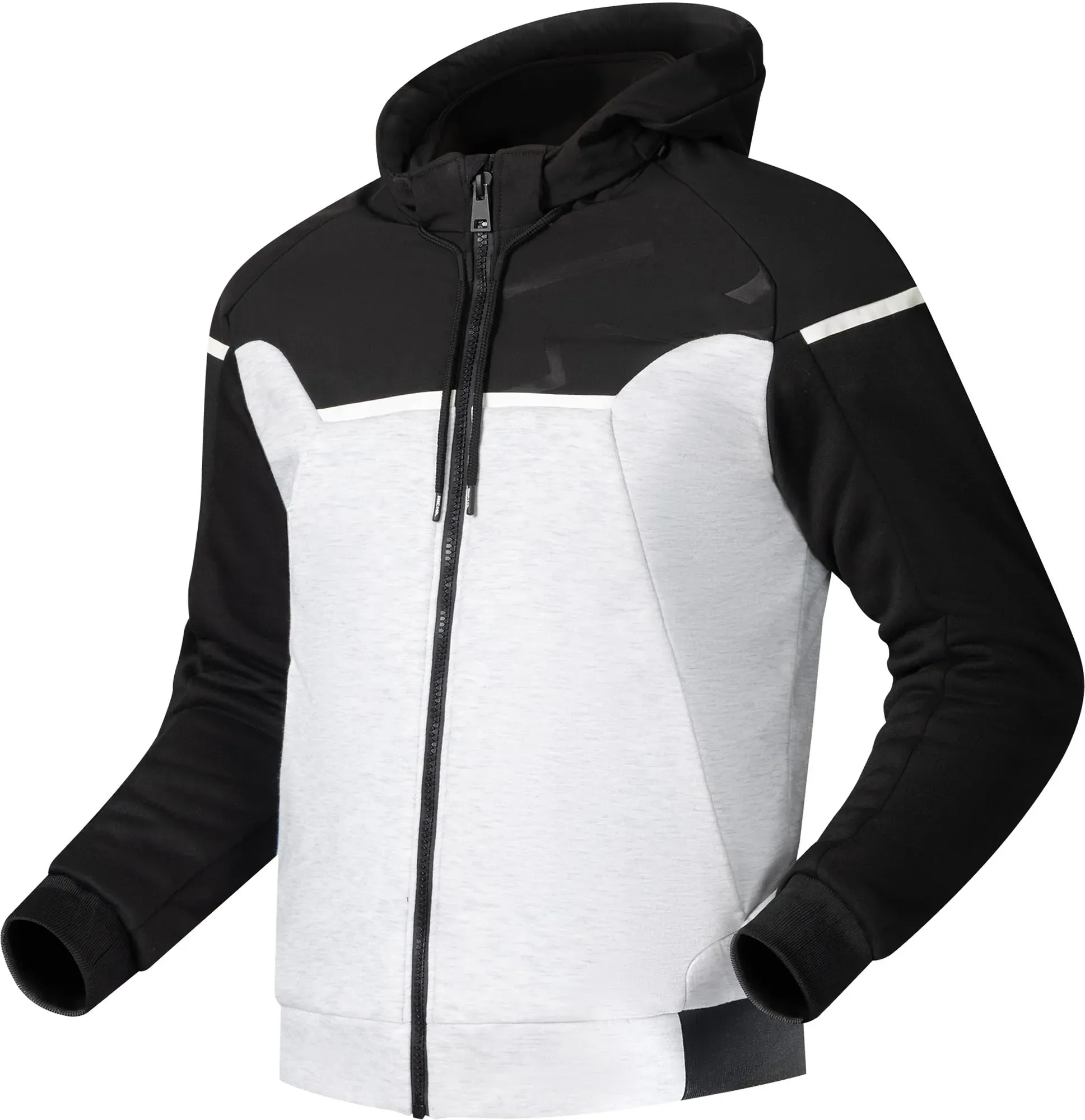 Richa Stradale Motorhoodie, grijs, 2XL Voorman