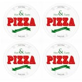 4er Pizzateller Hot & Tasty 28cm