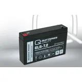 Q-Batteries 6LS-7.2 6V 7,2Ah AGM Batterie