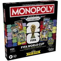 Monopoly Panini Prizm: FIFA World Cup Game I Football Board Game with Monopoly P