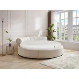 vente-unique Kaltschaummatratze rund 220 x 220 cm H2