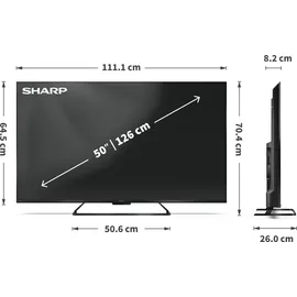 Sharp 50HR7265E 50" 4K Ultra HD QLED Smart TV