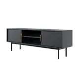 alasans TV-Lowboard schwarz - schwarz