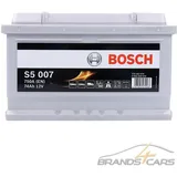 BOSCH AUTOBATTERIE 12V 74Ah STARTERBATTERIE 750A ERSETZT 68AH 69AH 70AH 71AH 72A