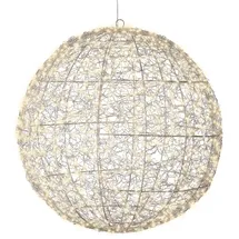 MARELIDA LED Drahtkugel Leuchtkugel 960LED für Innen Außen