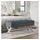 vidaXL Hocker mit Stauraum 110 x 45 x 49 cm Dunkelgrau