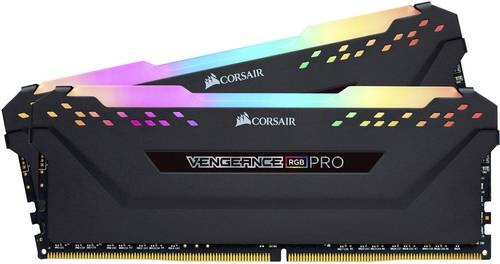 Corsair Vengeance RGB PRO PC-Arbeitsspeicher Kit DDR4 16GB 2 x 8GB 3200MHz 288pin DIMM CL16 18-18-36