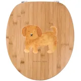 Mr. & Mrs. Panda WC-Sitz Hund Flauschig, Klodeckel, Transparent, Klodeckel, Flauschig, Toilett (Packung, 1-St)