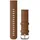 Garmin Quick Release 22 mm) Braun/mit Naht Schnalle in Silber
