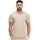 Lonsdale Lion Kurzarm-poloshirt - Sand / Black / White - S