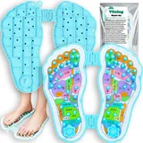 Akupressurmatte Fußmassage Matte für Füße & Beine Reflexzonen Massagematte