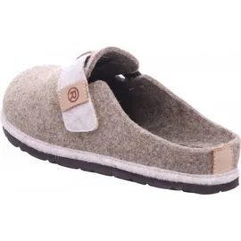 ROHDE Damen Pantoffel Filz Hausschuh Klettverschluss Wechselfußbett D.Meran 6812, Größe:38 EU