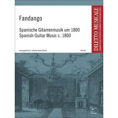 Fandango Spanische Gitarrenmusik um 1800
