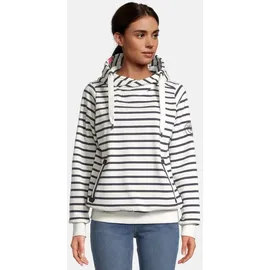 salzhaut Hoodie SÜNN - RINGEL Blau/Weiß XS