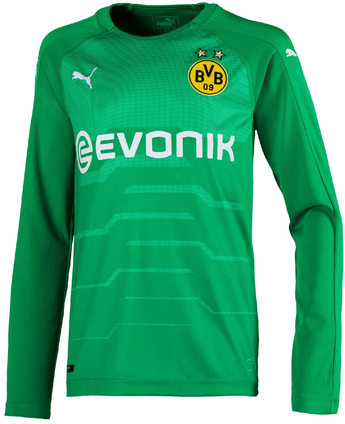 PUMA Herren BVB LS GK Shirt-Replica with Evonik Logo Trikot, Bright Green, XXL