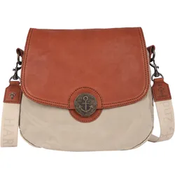 Umhängetasche »Naomi«, Schultertasche Arbeitstasche, Gr. B/H/T: 30 cm x 25 cm x 10 cm, khaki/cognac, , 54295034-0