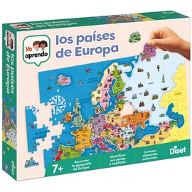 Diset Lernpuzzle Diset Yo Aprendo - Länder Europas
