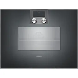 Gaggenau BS450101 - Serie 400, Dampfbackofen, 60 x 45 cm, Türanschlag: rechts, Gaggenau Anthrazit