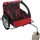 BC-ELEC 2 in 1 Kinderanhänger rot/schwarz