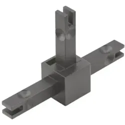 Cadro Verbindungsknoten 3-fach 2D schwarz matt