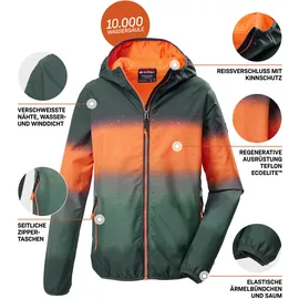KILLTEC Regenjacke KOS 144 BYS JCKT Dunkelgrün 152