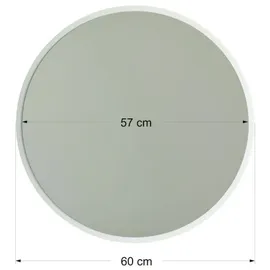 Asir Wandspiegel AYNA 60 cm weiß - Weiß
