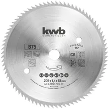 KWB 587511 Kreissägeblatt 205 x 18 mm 1 St.
