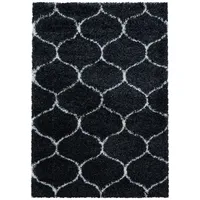 Ayyildiz Teppiche Hochflor-Teppich Salsa 3201 Anthrazit 120 cm