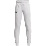 Under Armour Fleece Jogginghose Jungen 014 - halo gray/black M (137-149 cm)