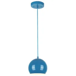 Westinghouse Pendelleuchte Hochglanz Blau mit 1 Lampe
