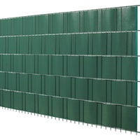 Floraworld Sichtschutzstreifen Comfort 20,5 m x 19 cm, dunkelgrün