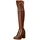 Steve Madden Overknees Damen Cognac 39