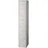 BISLEY Garderobenschrank Metall 30,5 x 45,7 x 180,2 cm Verkehrsweiß 6 Fächer