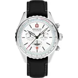 Swiss Military Afterburn Chronograph Leder schwarz 44 mm SMWGC0000302