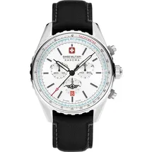 Swiss Military Afterburn Chronograph Leder schwarz 44 mm SMWGC0000302