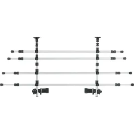 Trixie Auto-Gitter Hundegitter 105-172/46-60 cm Silber/Schwarz