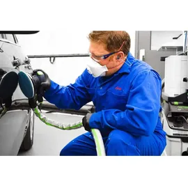 3M Blue Net Disco abrasivo con supporto in rete, in rotolo, 150 mm, grana 220, 36424