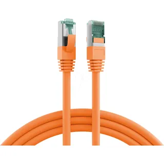 EFB-Elektronik EFB MK6001.3O RJ45 Patchkabel Cat.6A S/FTP LSZH orange