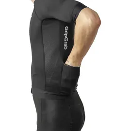 GripGrab PACR Kurzarmtrikot schwarz - L