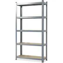 Karat Schwerlastregal Grizzly - Anthrazit-Grau - Traglast 1250 kg - 220 x 120 x 45 cm