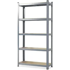 Karat Schwerlastregal Grizzly - Anthrazit-Grau - Traglast 1250 kg - 220 x 120 x 45 cm