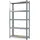 Karat Schwerlastregal Grizzly - Anthrazit-Grau - Traglast 1250 kg - 220 x 120 x 45 cm