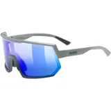 Uvex sportstyle 235 rhino deep space mat/mirror blue (S5330035416)