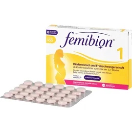 WICK Pharma Femibion 1 Kinderwunsch + Frühschwangerschaft Tabletten 60 St