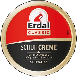 Erdal Schuhcreme mit Bienenwachs - nährt und pflegt das Leder, 1er Pack (1 x 75 ml)