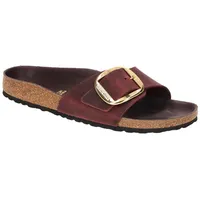 Birkenstock Madrid Big Buckle[Slipper] Tieffußbett bis 30 mm Gr.43, Rot 43 EU