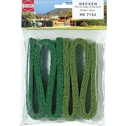 Hecken hell-mittelgrün Modell von Busch 1:87