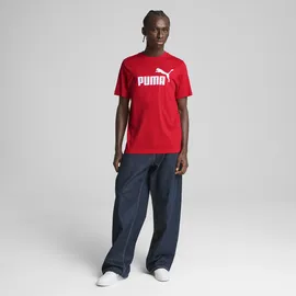 Puma Essentials No. 1 Logo T-Shirt rot XS