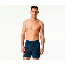 SCHIESSER Boxershorts 2er Pack Dunkelblau / Schwarz M