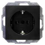 Kopp Steckdoseneinsatz Paris Schwarz 1 St.